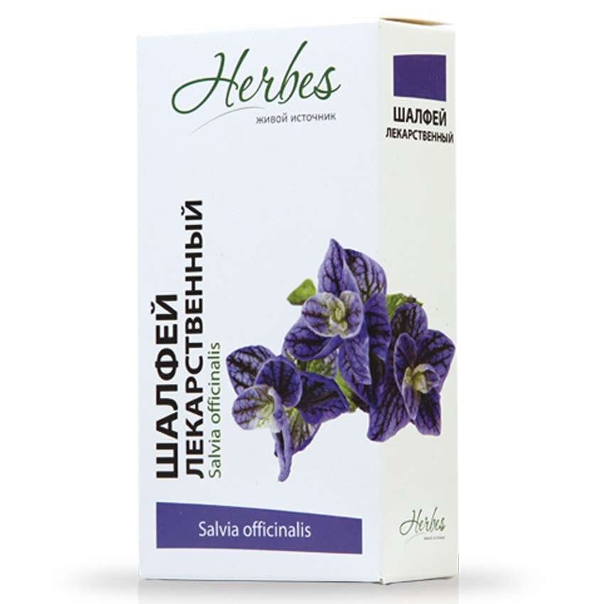 Herbes Шалфей лист фильтр-пакеты 1,5 г 20 шт.