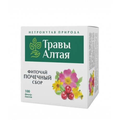 Почечный сбор серии Алтай фиточай фильтр-пакеты 1,5 г, 100 шт.