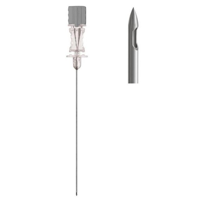 Игла спинальная Vogt Medical с острием карандашного типа 27G 90 мм с проводниковой иглой 22G 38 мм 1 шт.