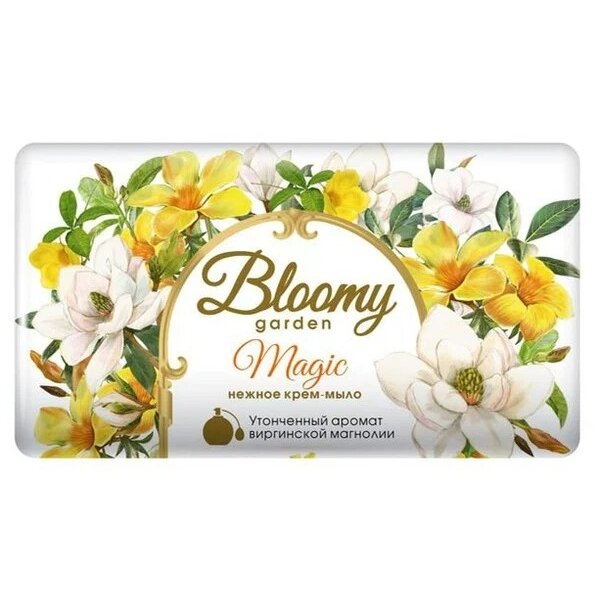 Крем-мыло Bloomy garden Magic твердое 90 г