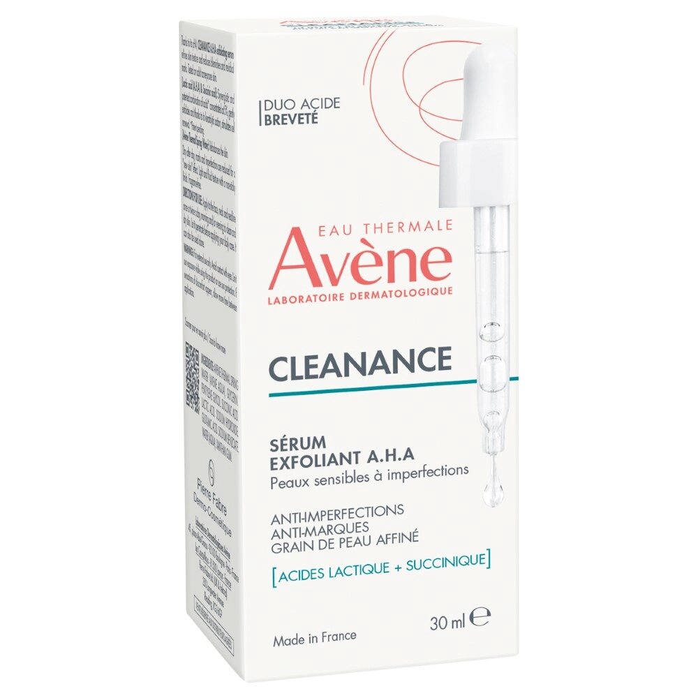 Сыворотка для жирной и комбинированной кожи Avene cleanance обновляющая 30 мл