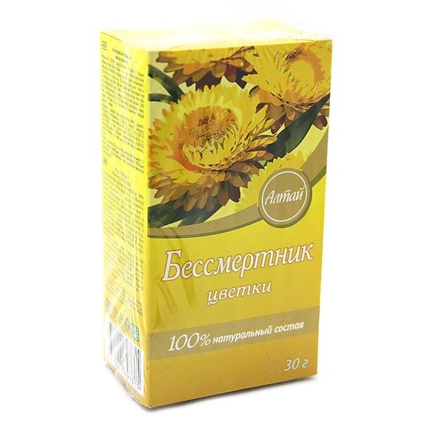 Бессмертника песчаного цветки 30 г