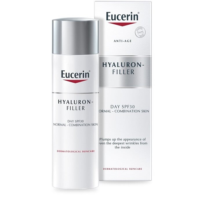 Крем для дневного ухода Eucerin Hyaluron-Filler SPF 15 для нормальной и комбинированной кожи 50 мл