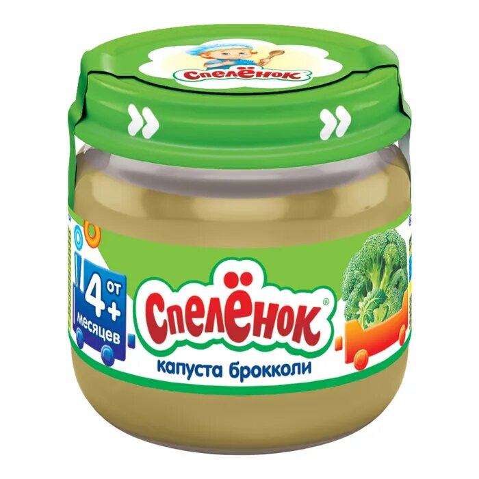 Спелёнок Пюре Брокколи с 4 мес. 80 г