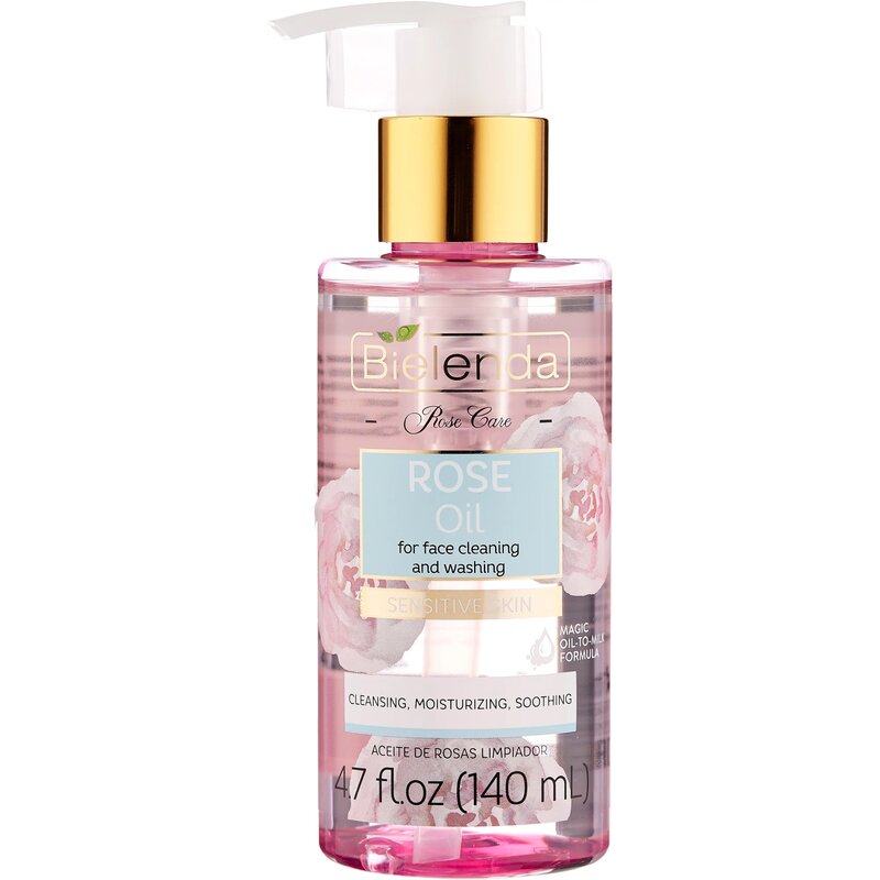 Масло для умывания Bielenda Rose care гидрофильное 140 мл