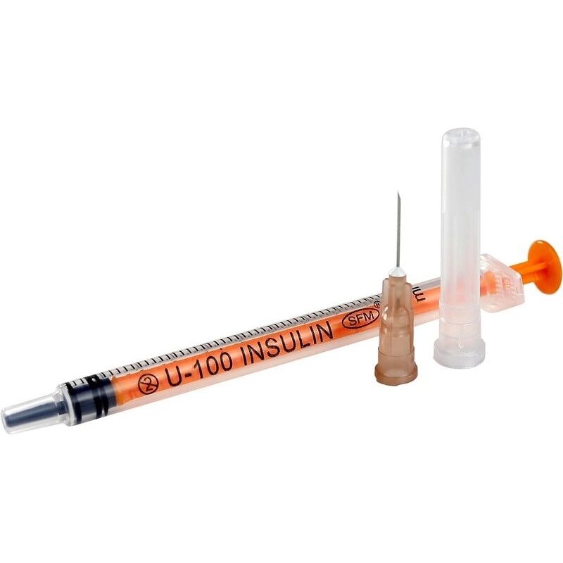 Шприц Sfm трехкомпонентный инсулиновый 1 мл 1 шт.