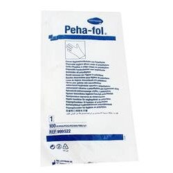 Перчатки Hartmann Peha-fol полиэтиленовые женские р.1 50 пар