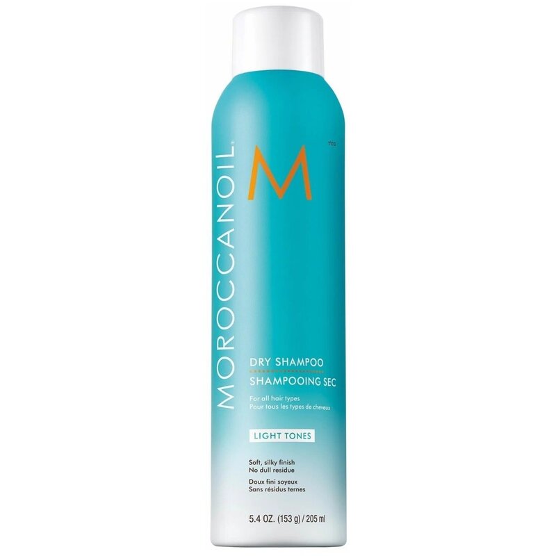 Шампунь сухой Moroccanoil тон светлый 205 мл