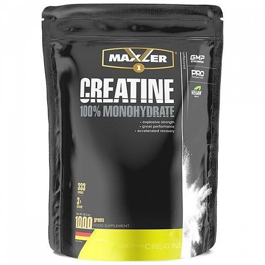 Creatine Monohydrate 100% Maxler 1 кг