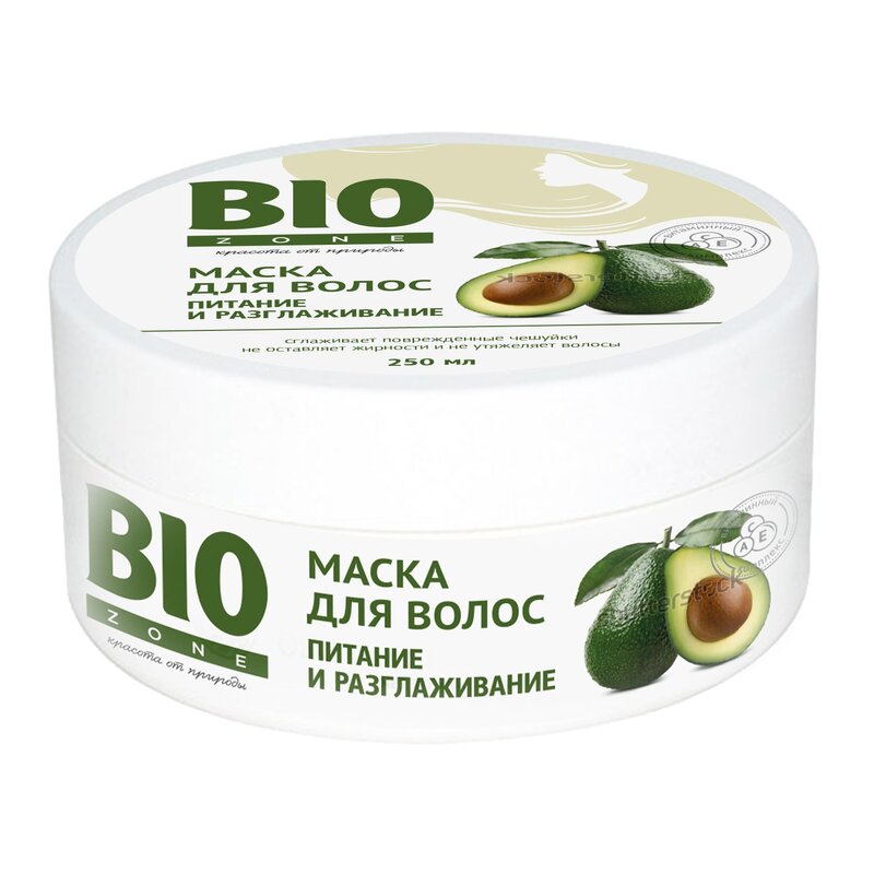 Маска для волос с коллагеном и маслом авокадо BioZone/Биозон 250 мл