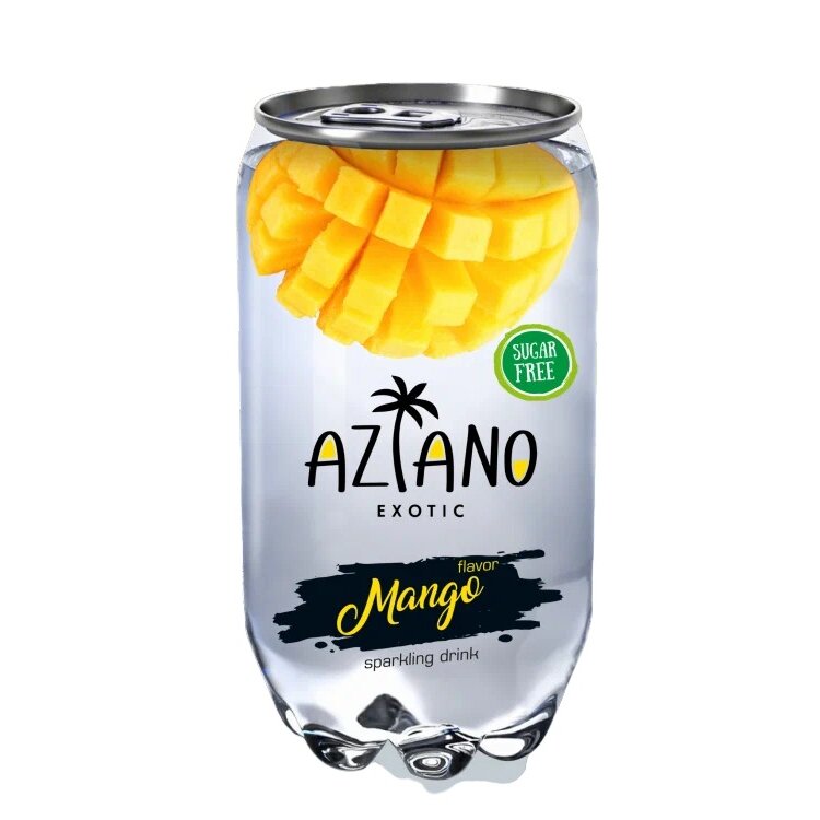 Газированный напиток Aziano Манго 350 мл