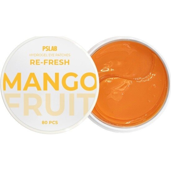 Патчи PSLAB против следов усталости re-fresh с экстрактом манго 80 шт.