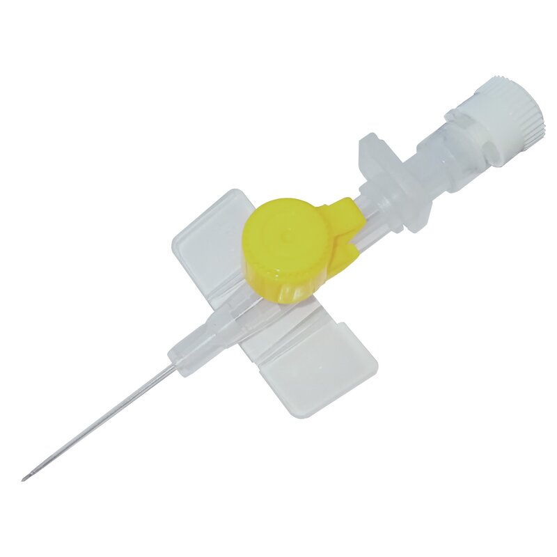 Катетер премиум Vogt Medical внутривенный с дополнительным портом и крыльями G24