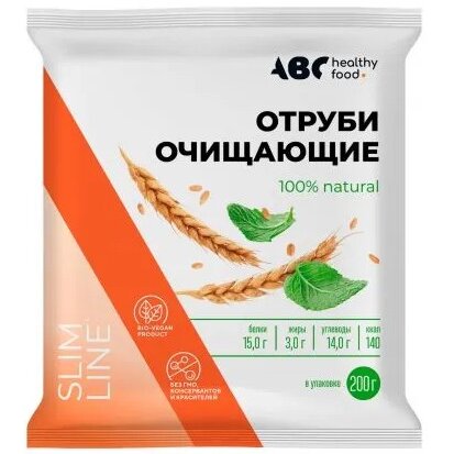 Отруби ABC healthy food 200 г 1 шт.