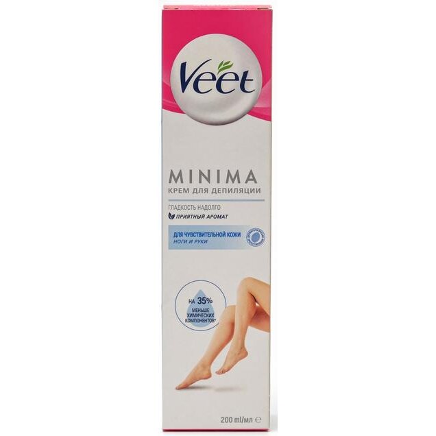 Крем для депиляции Veet minima для чувствительной кожи туба 200 мл