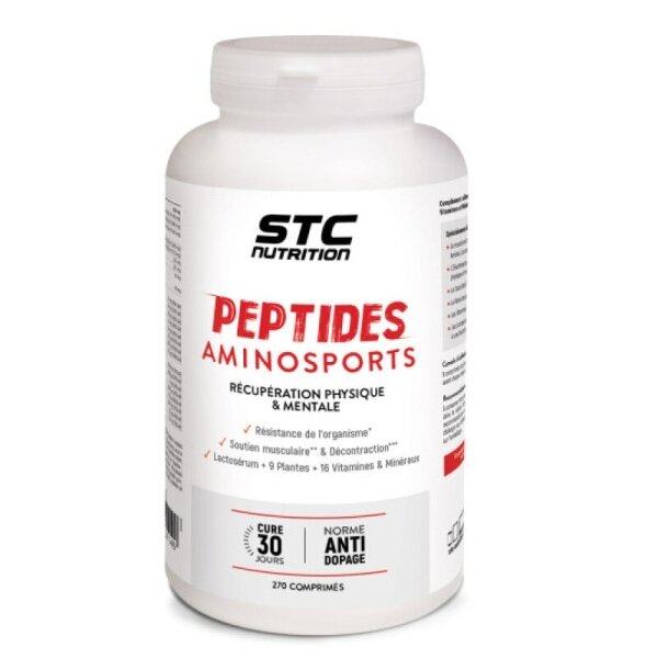 Stc nutrition Пептидз аминоспорт таблетки 1725 мг 270 шт.