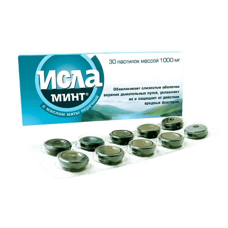 Исла Минт пастилки 30 шт.