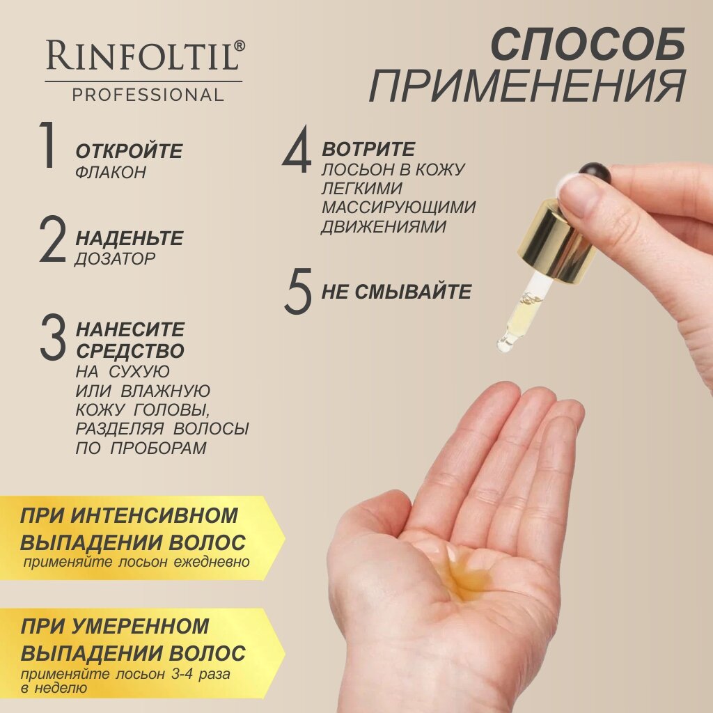 Лосьон Rinfoltil (Ринфолтил) Serenoa женский для ухода за волосами 10 мл 10 шт.