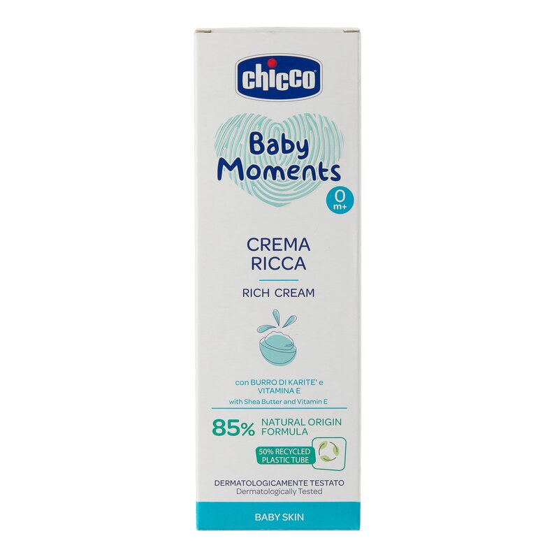 Крем питательный для детей с 0+ Baby moments Chicco 100 мл