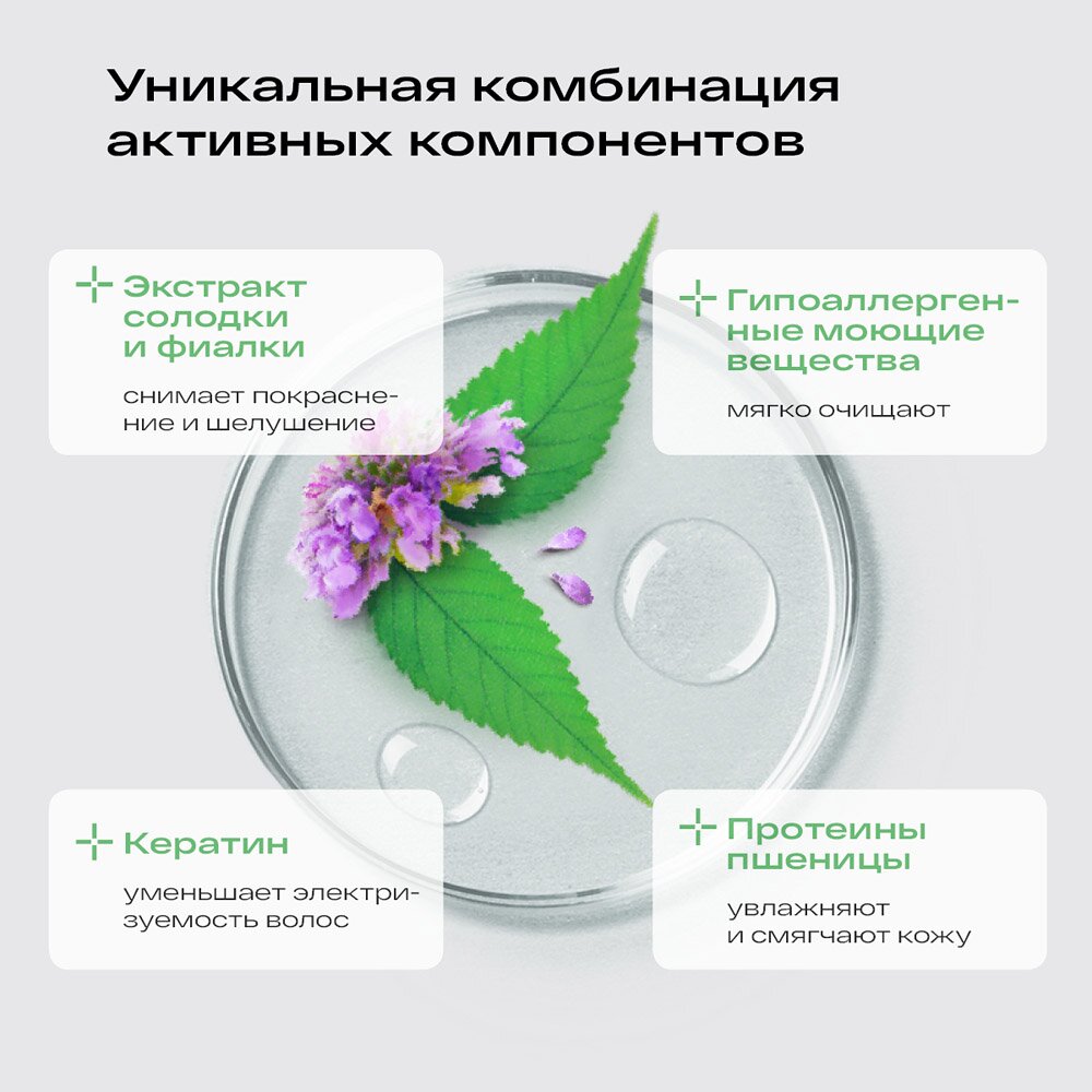 Шампунь детский Ла-кри 0+ от макушки до пяточек smart care 300 мл