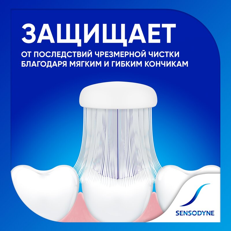 Зубная щетка Sensodyne Repair Protect мягкая 1 шт.