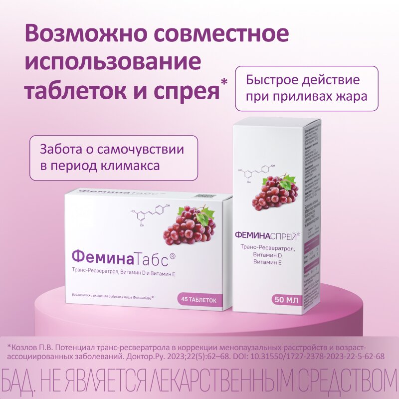 Феминаспрей жидкость флакон с дозатором 50 мл