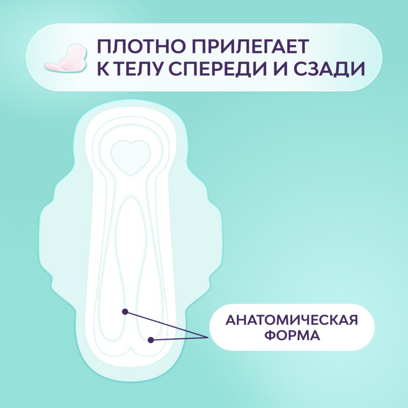 Прокладки Либресс (Libresse) ultra pure sensitive нормал с мягкой поверхностью 8 шт.