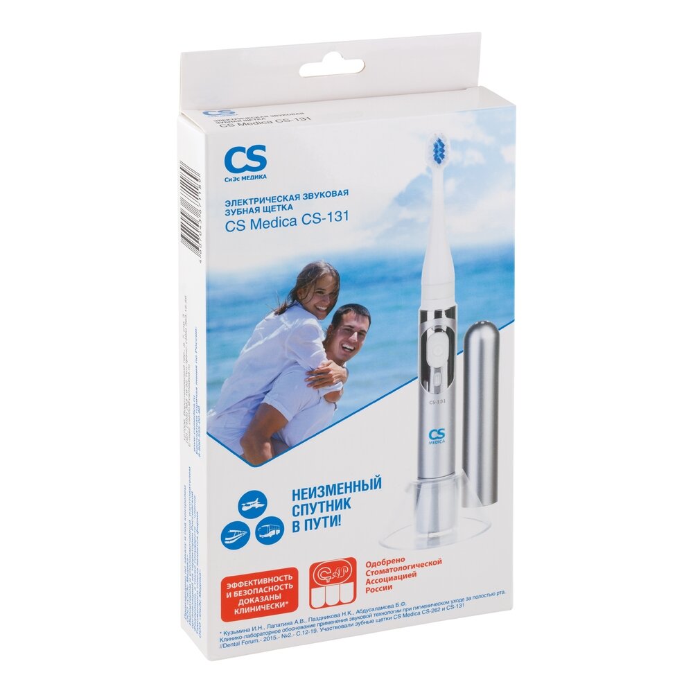 Зубная щетка CS Medica CS-131 электрическая звуковая
