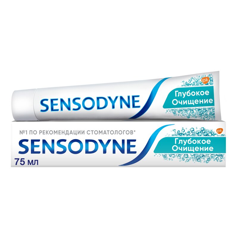 Зубная паста Sensodyne Глубокое очищение 75 мл