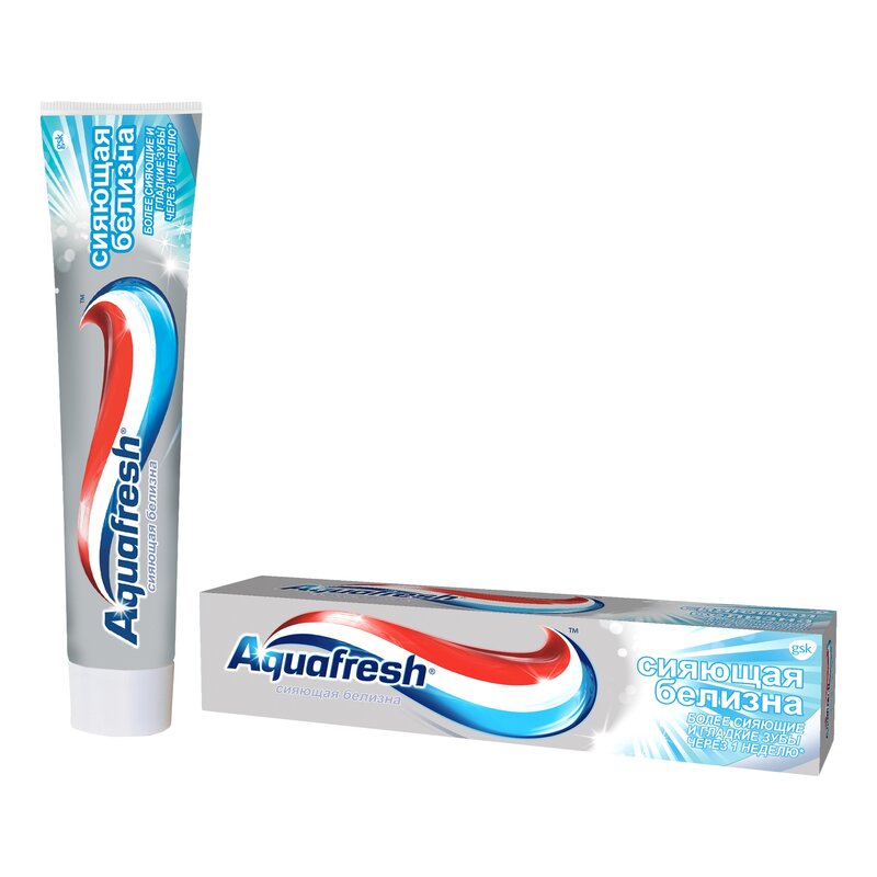 Зубная паста Сияющая белизна Aquafresh 100 мл