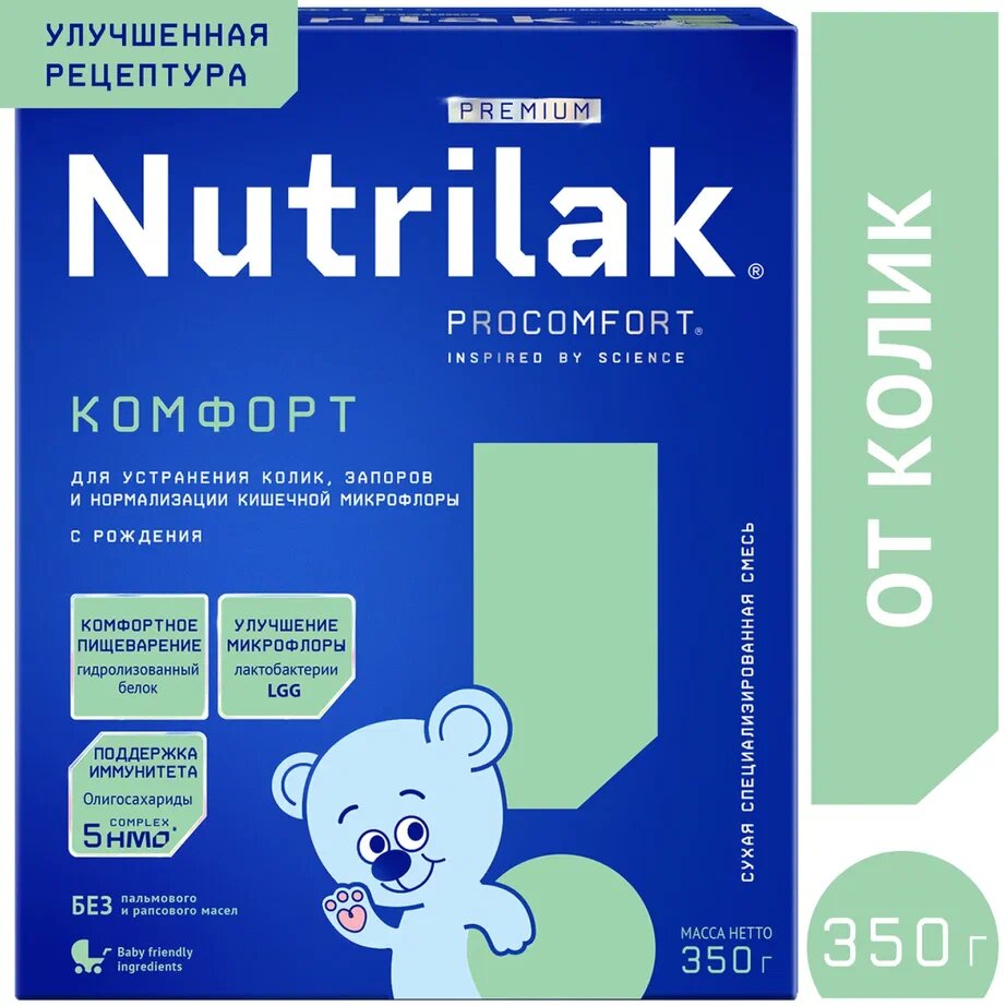 Сухая молочная смесь Nutrilak Premium Комфорт 350 г