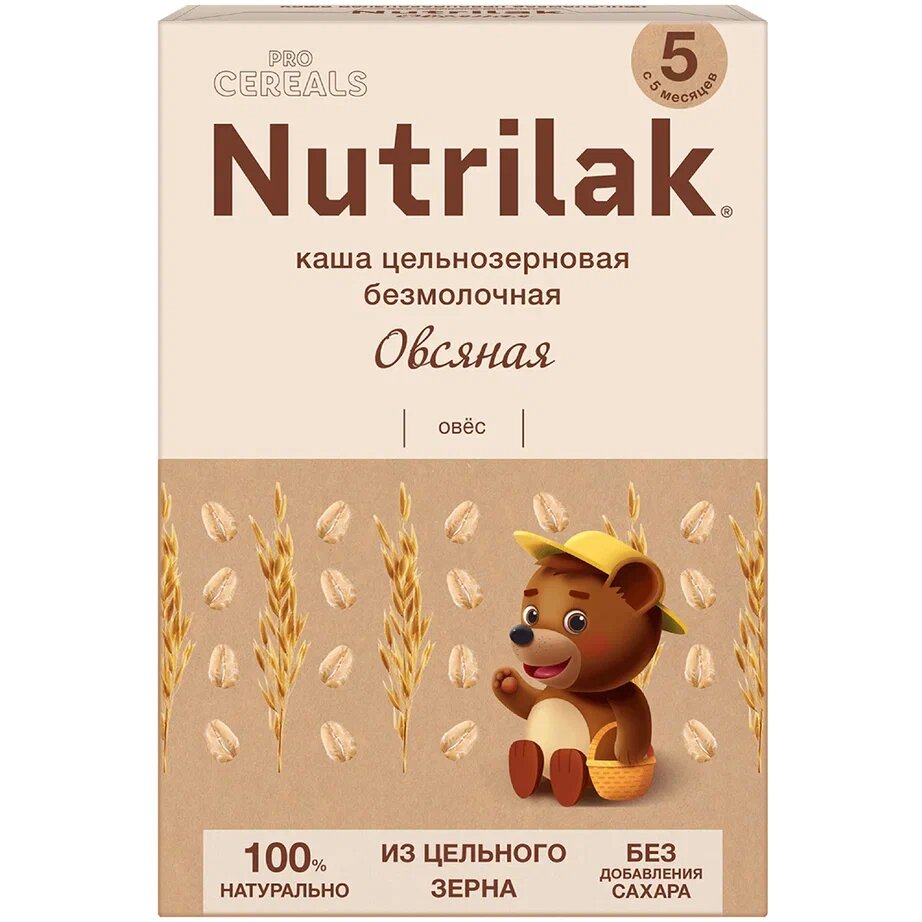 Каша безмолочная Nutrilak Premium Procereals овсяная 200 г