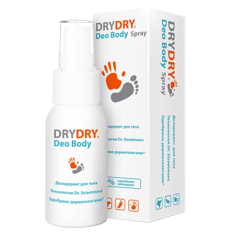Спрей дезодорант для тела DryDry Deo Body Spray 50 мл