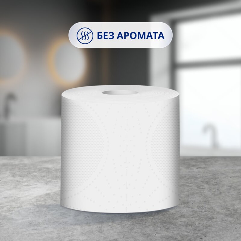 Туалетная бумага Zewa Just1 4-х слойная 4 шт.