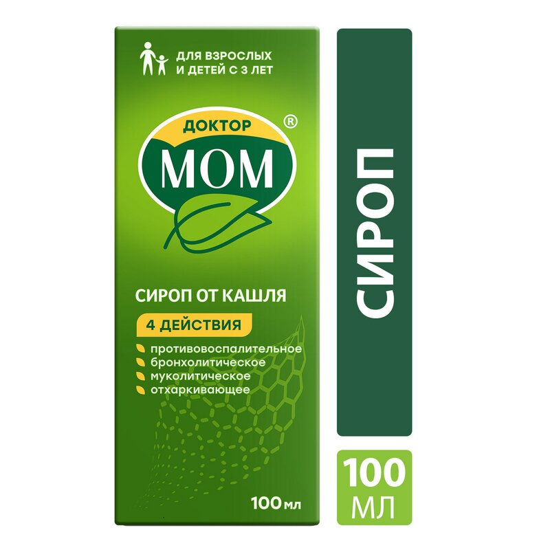 Доктор Мом сироп 100 мл