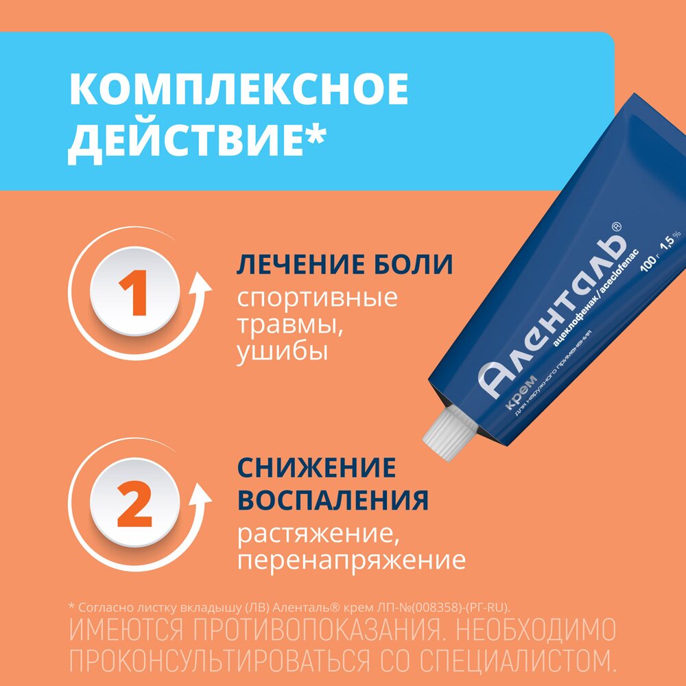 Аленталь крем для наружного применения 1,5% 100 г