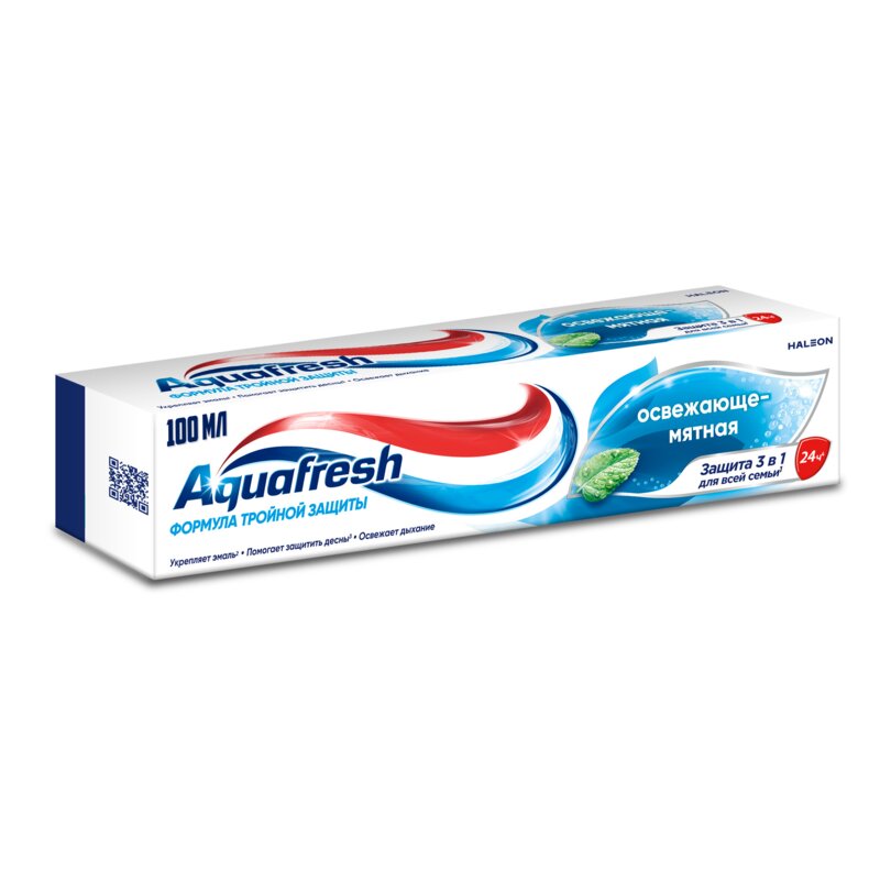 Зубная паста Aquafresh освежающе-мятная 100 мл