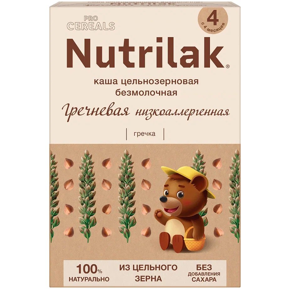Каша безмолочная Nutrilak Premium Procereals гречневая 200 г