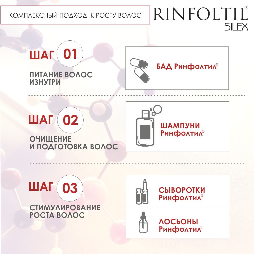 Лосьон от выпадения волос Rinfoltil Silex с кремнием для женщин 100 мл