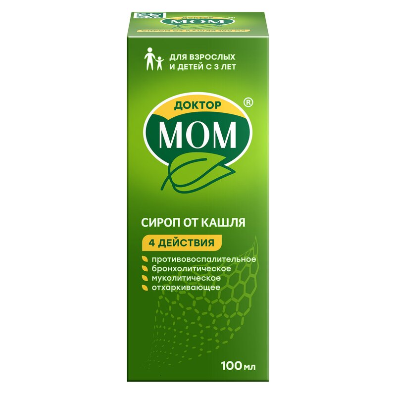 Доктор Мом сироп 100 мл