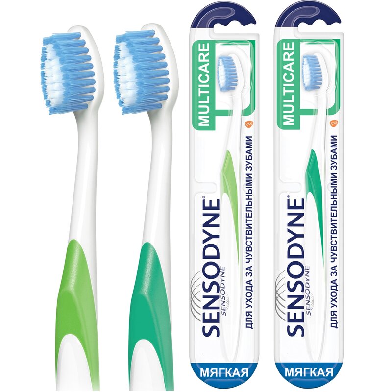 Зубная щетка Sensodyne Multicare мягкая 1 шт.