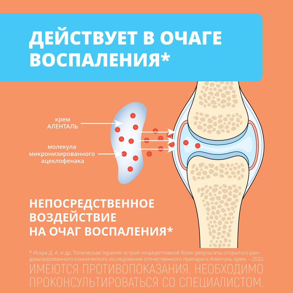 Аленталь крем для наружного применения 1,5% 100 г