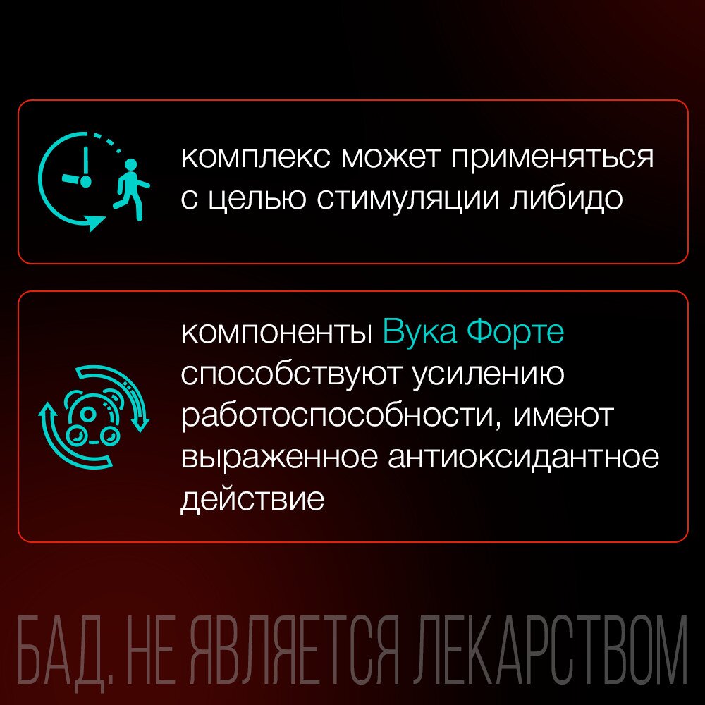 Вука Форте таблетки 1100 мг 30 шт.