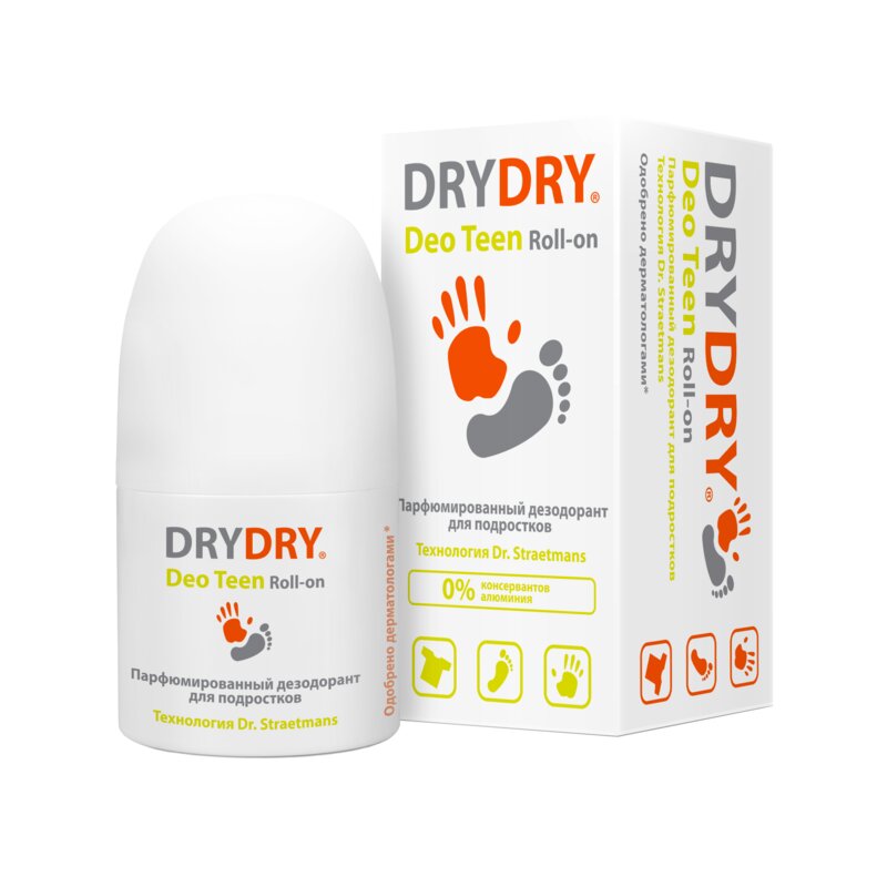 Парфюмированый дезодорант для подростков DryDry Deo Teen 50 мл