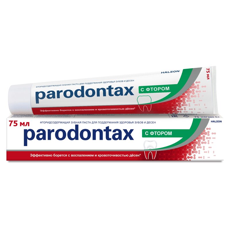 Зубная паста Parodontax F с фтором 75 мл