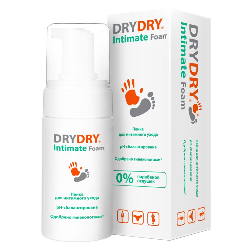 Пенка для интимной гигиены DryDry Intimate foam 100 мл