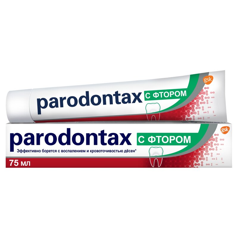 Зубная паста Parodontax F с фтором 75 мл