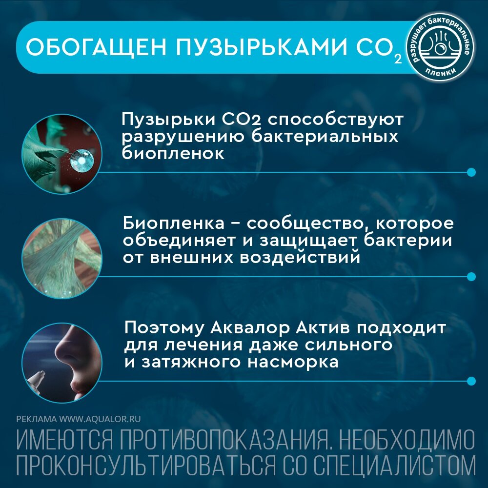 Аквалор Актив Софт Мини средство для орошения и промывания полости носа 50 мл