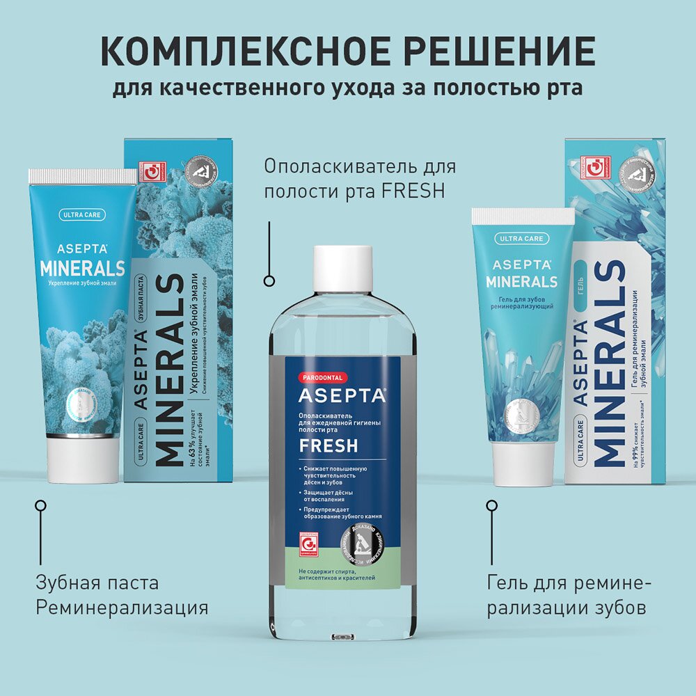 Гель реминерализующий Асепта 40 г