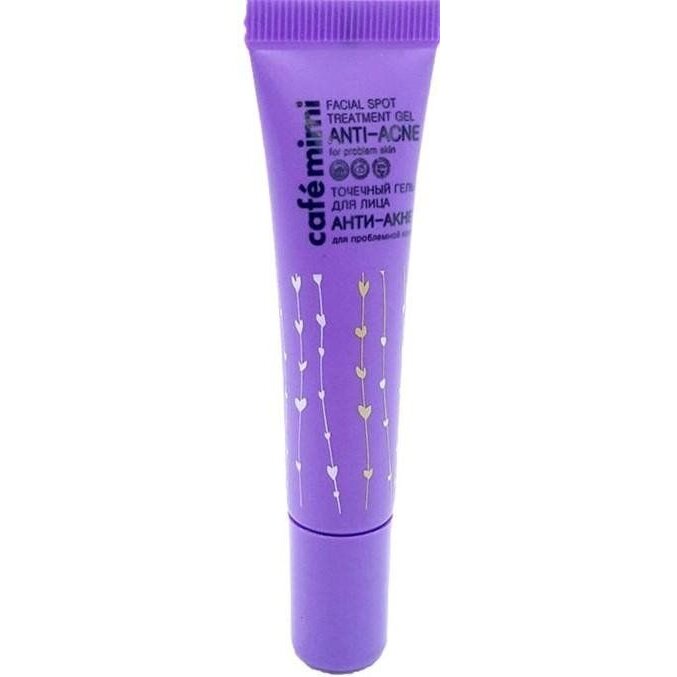 Гель для лица Cafe Mimi Анти-акне точечный 15 мл